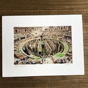 Original Photograph of Roman Colosseum by Pamela Fall